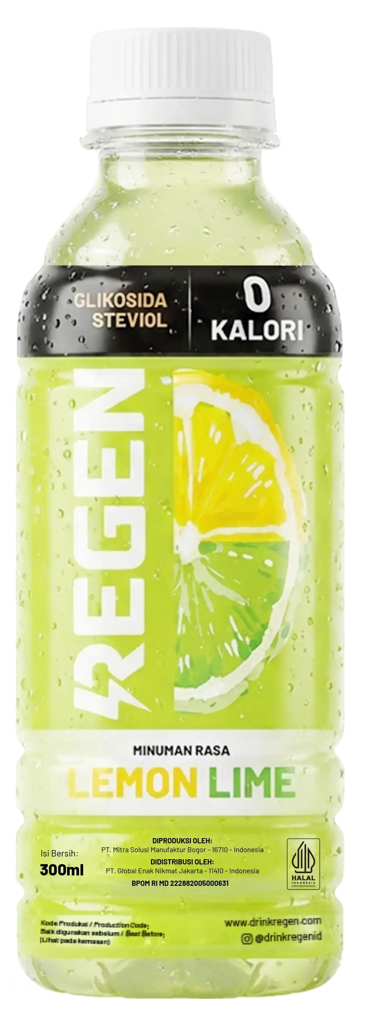 Botol REGEN Lemon Lime 300ml