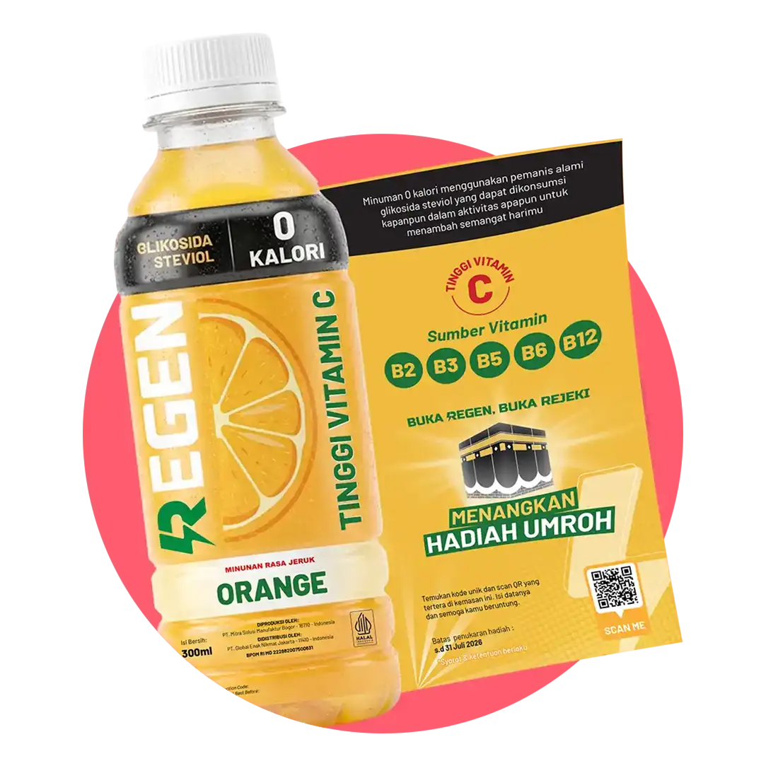 Beli Regen 300ml (semua varian) berkemasan khusus